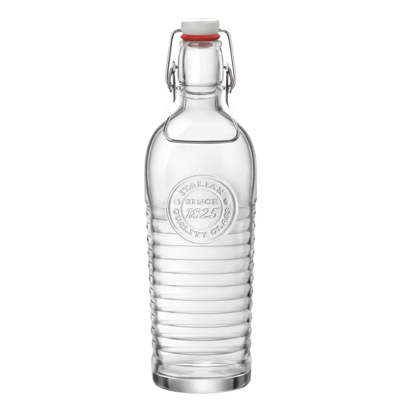 Steelite Bormioli Rocco Officina Swing-Top Bottle – 40 Oz, Case Of 6 1