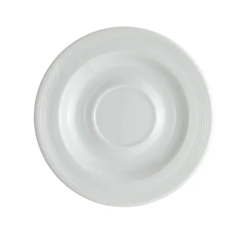 Steelite Contessa 6.25-Inch White Coffee Saucer (36-Pack) 1