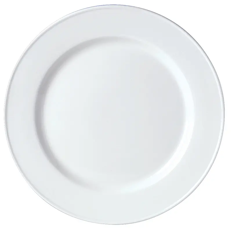 Steelite Simplicity Slimline Dinner Plate – 10.625", 24-Pack 1