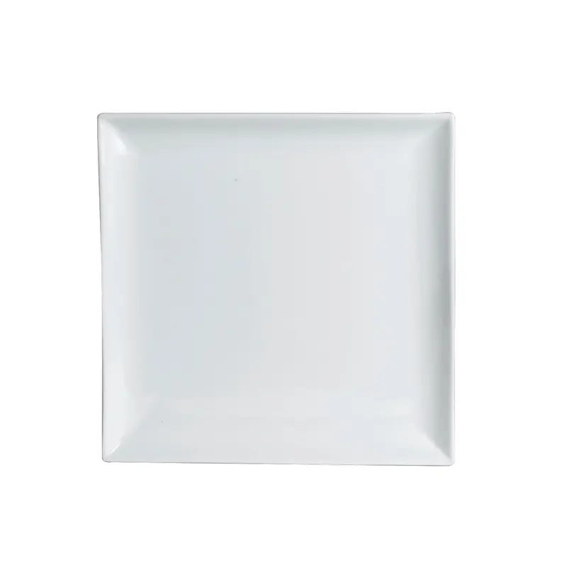 Steelite Varick Cafe Porcelain Square Dinner Plate (12-Pack) 1