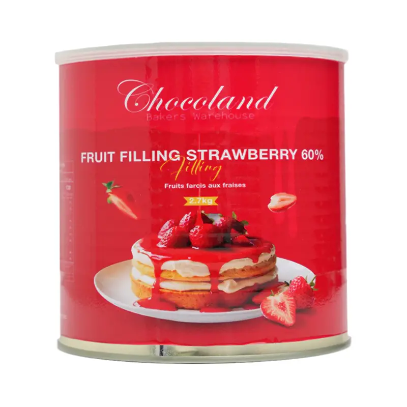 Strawberry Fruit Filling – 2.7 Kg, 60% Fruit Content (Pickup Only) 1