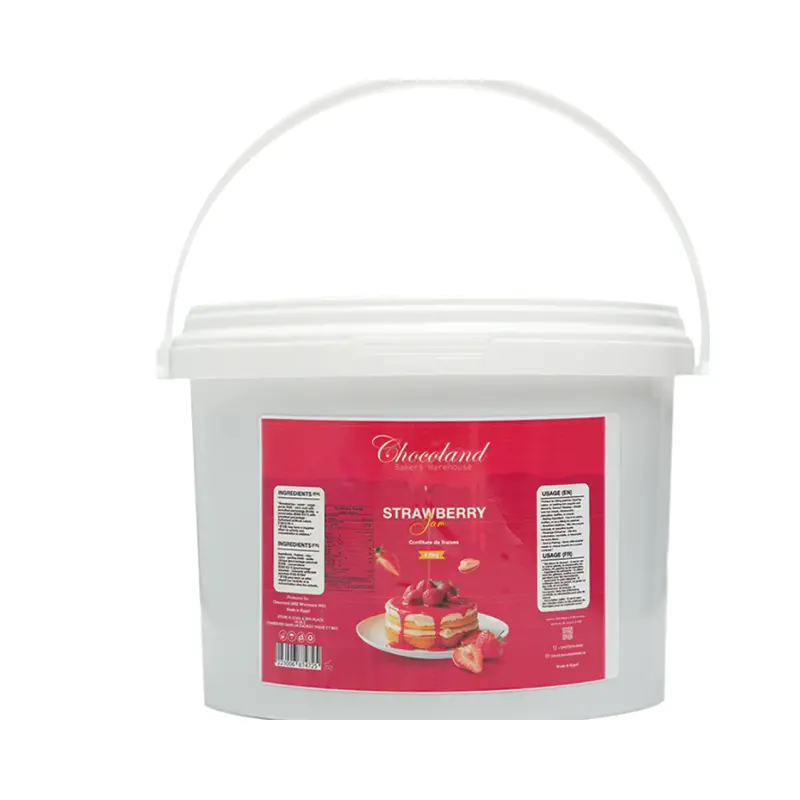 Strawberry Jam – 4.8 Kg Traditional Preserve, Bulk Packaging (Pickup Only) 1