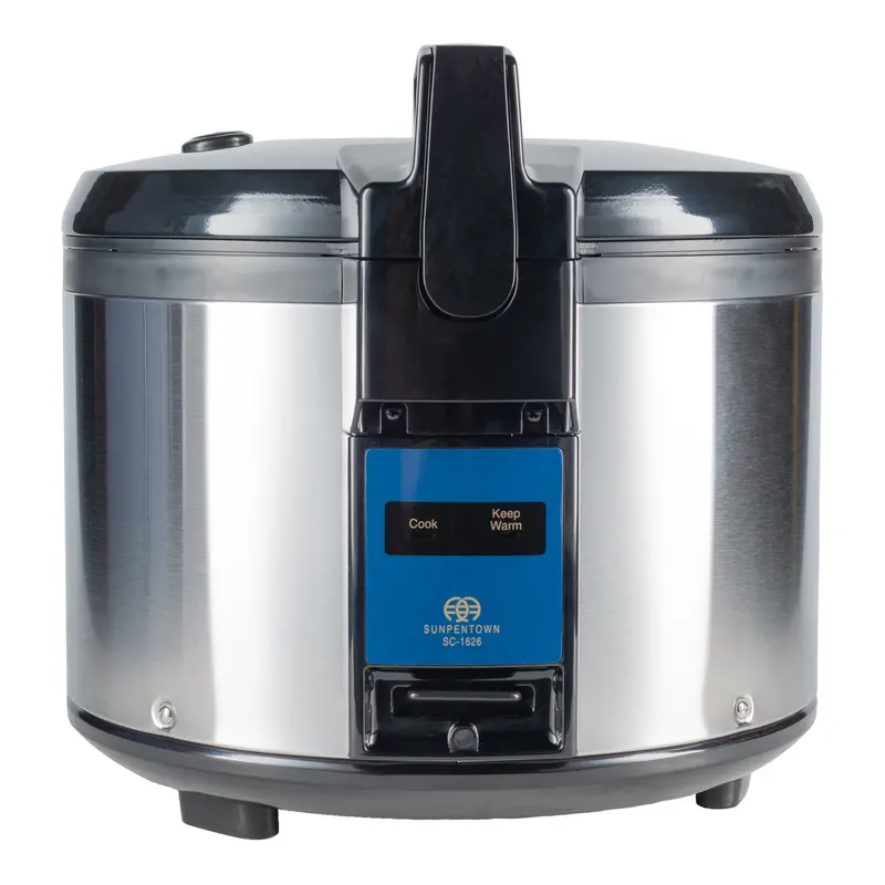 Sunpentown Sc-1626 Stainless Steel Commercial Rice Cooker – 26-Cup Capacity, 120V 1