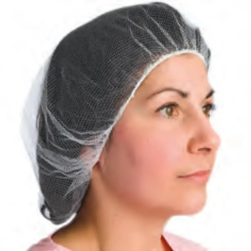 Superior Glove Blue Pleated Hairnet – 21-Inch, 100-Count 1