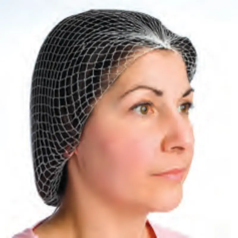 Superior Glove Knitted Mesh Brown Hairnet – 21-Inch, 144-Count Pack 1
