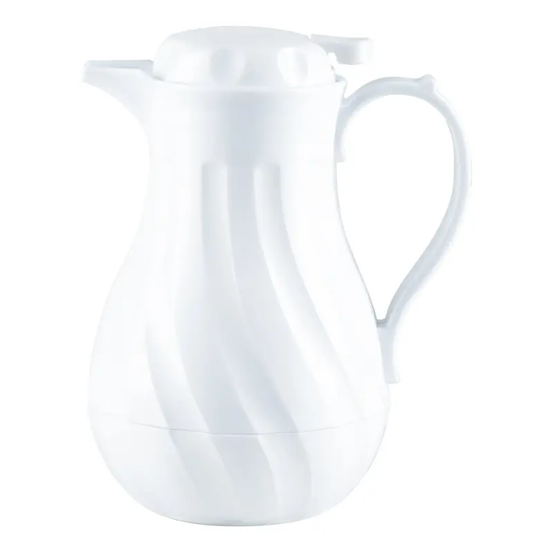 Swirl-Design Insulated Serving Tray – White Thermal Server, Browne 1