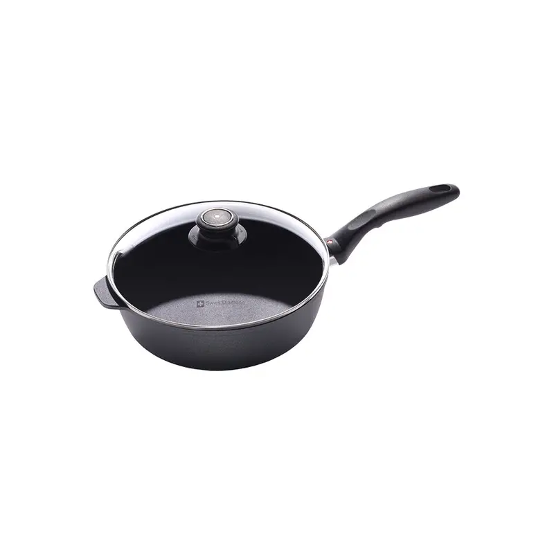 Swiss Diamond 9.5-Inch Saute Pan With Tempered Glass Lid 1