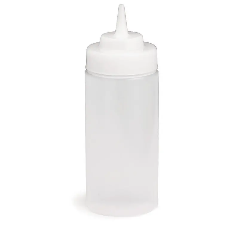 Tablecraft 16-Oz Wide-Mouth Squeeze Bottle (4.2Mm Tip) – Clear 1