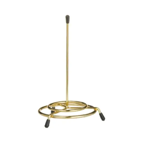 Tablecraft 6-Inch Brass-Plated Steel Check Spindle For Restaurant Use 1