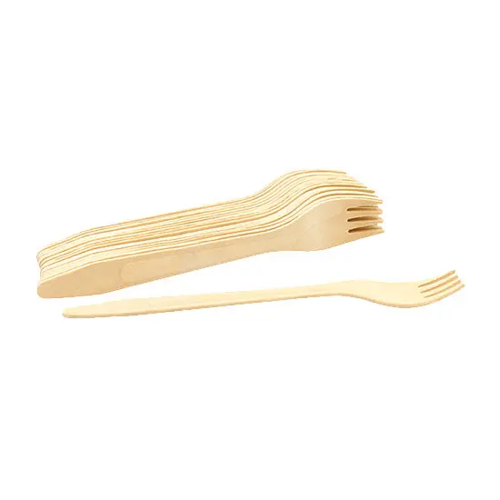 Tablecraft Bamdf65 Disposable Stainless-Look Fork – 6.5", Pack Of 25 1