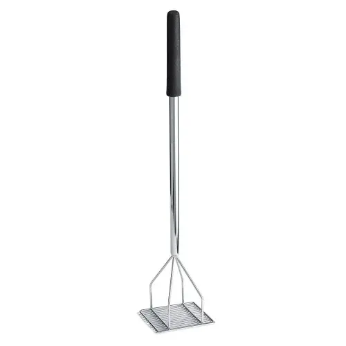 Tablecraft Bean Masher – 6" Stainless Steel Tool For Mashing Legumes And Potatoes 1