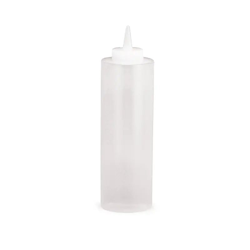 Tablecraft Clear 12-Ounce Standard Squeeze Bottle – Versatile Liquid Dispensing 1