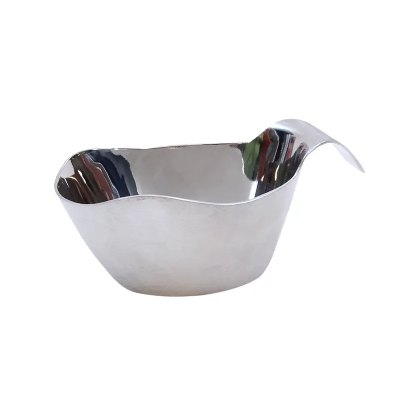 Tablecraft Stainless Steel Stackable Sauce Boat – Final Sale 1