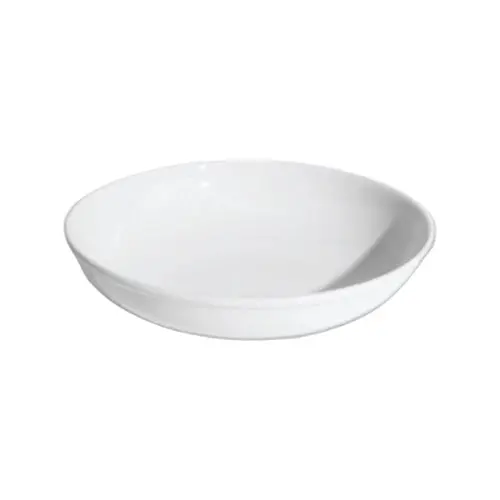Tableware Solutions Plain White Salad Bowl – 10" Diameter, Smooth Ceramic, 4-Unit Pack 1