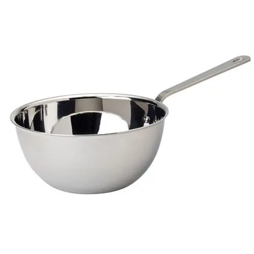 Tableware Solutions Stainless Steel Presentation Wok – 12 Oz Capacity, Polished Finish, 6-Count (Final Sale) 1