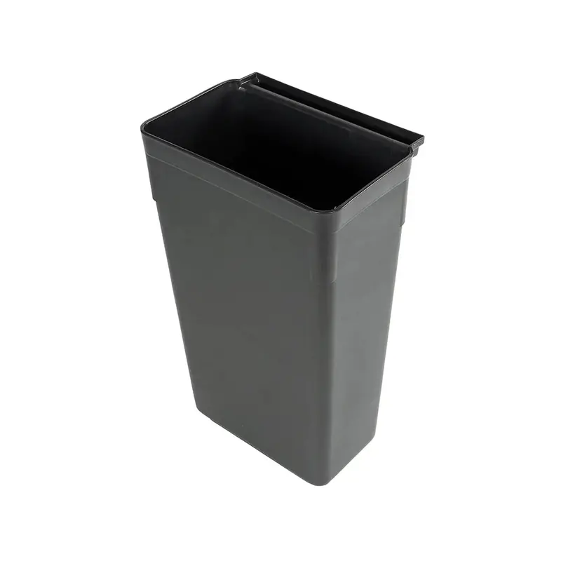 Tall Globe Utility Cart Bin – Black 1