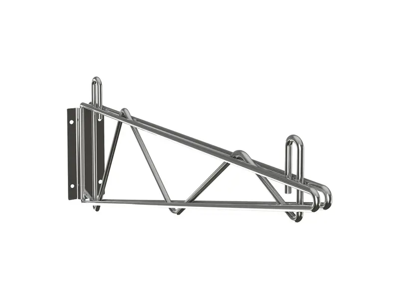 Tarrison 14-Inch Chrome Wall-Mount Shelf Bracket – Heavy-Duty Support 1