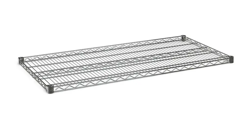 Tarrison 24" Deep Chrome Wire Shelf – Heavy-Duty Design 1