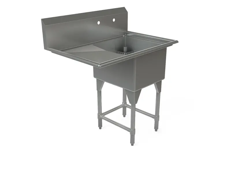 Tarrison Ta-Cds118L-Kit Corner Sink With Left-Side Drain Board 1