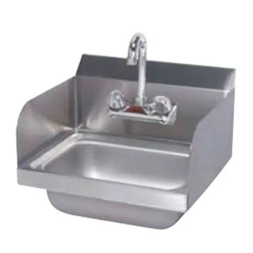 Tarrison Ta-Hsf14Sp Wall-Mounted Hand Sink – Includes Side Panels & Faucet, 17" × 15.25" 1