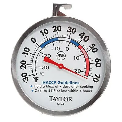 Taylor 3-Inch Refrigerator And Freezer Thermometer 1