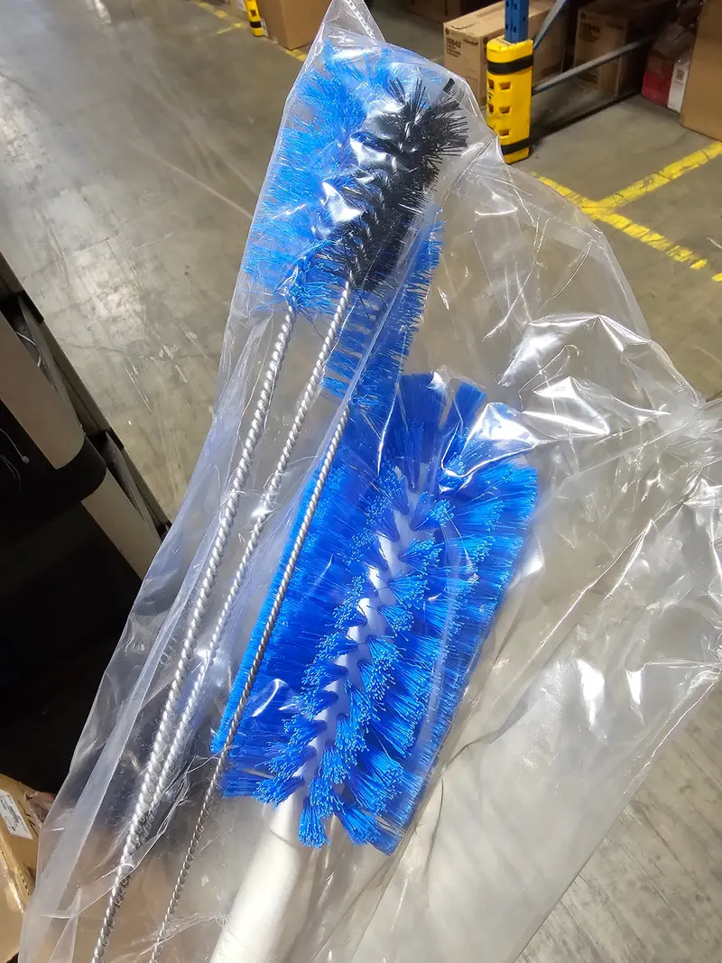 Taylor Soft-Serve Freezer Brush Kit – 4-Piece Blue/White Cleaning Set, Final Sale 1