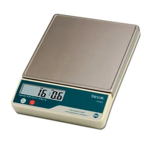 Taylor Te22Ft Digital Portion Scale – 22 Lb Capacity With Easy-Read Lcd Display 1
