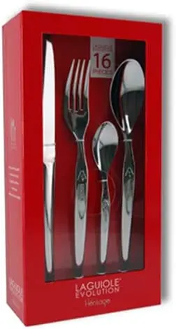 Tb Laguiole Heritage 16-Piece Mirror-Polished Flatware Set 1