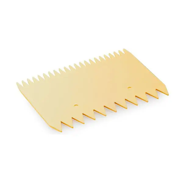 Thermohauser 3000237243 Dual-Function Comb & Scraper – Pointed Teeth (4.31" × 3") 1