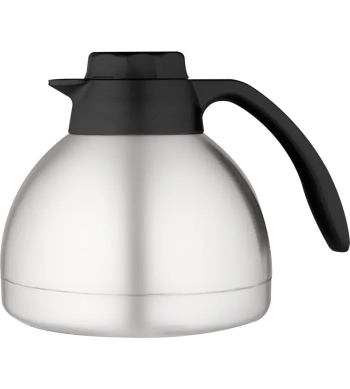 Thermos Brew-In Vacuum Carafe With Brew Gauge – 64 Oz, Stainless Steel 1