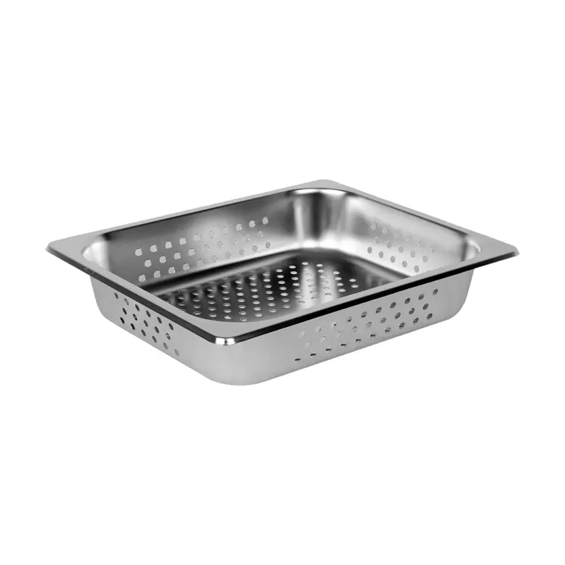 Thunder Group Perforated Half-Size Steam Table Pan – 2.5-Inch Depth 1
