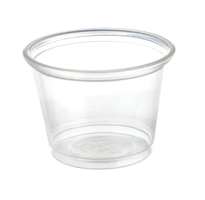 Titan 1 Oz Leak-Resistant Plastic Portion Cup 1