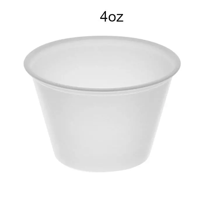 Titan 4 Oz Portion Cup – Heavy-Duty Plastic Serving Container 1