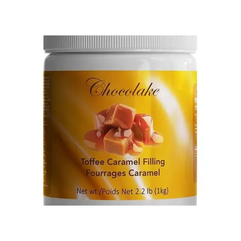 Toffee Caramel Chocolate Filling – 1 Kg Container 1
