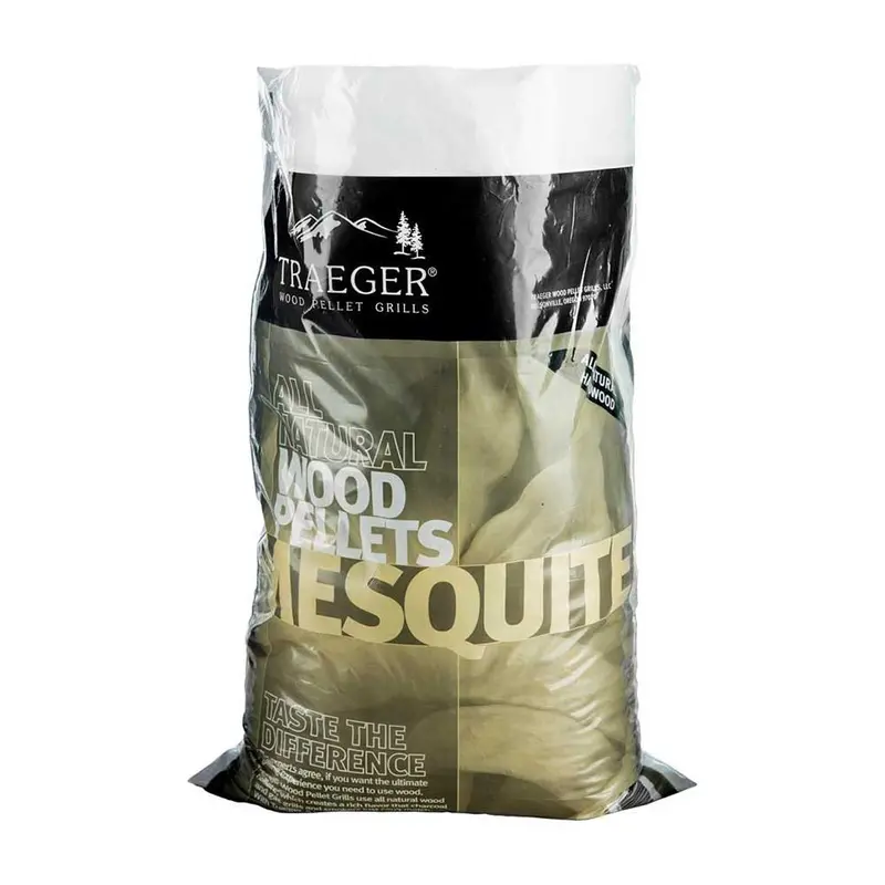 Traeger Mesquite Hardwood Pellets – 20 Lb Bag For Bold, Traditional Bbq Taste 1