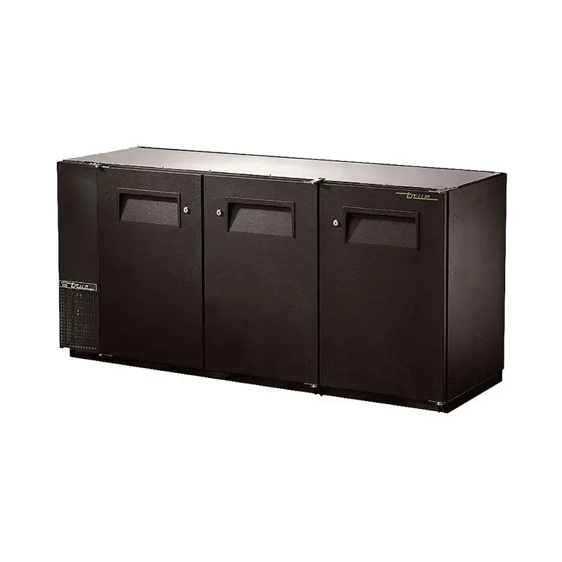 True 72-Inch Three-Section Back Bar Refrigerator For Glassware And Bottles (Tbb-24Gal-72-Hc) 1