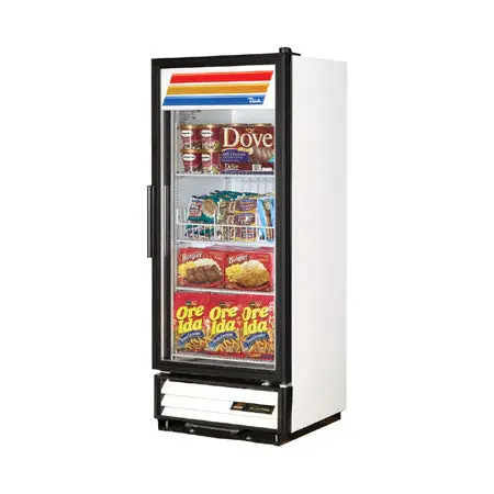 True Gdm-12F-Ld White Front-Opening Freezer Merchandiser 1