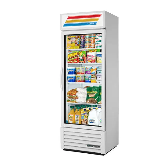 True Gdm-19T-Hc-Tsl01 White Glass-Door Merchandising Cooler — 1-Door Unit 1