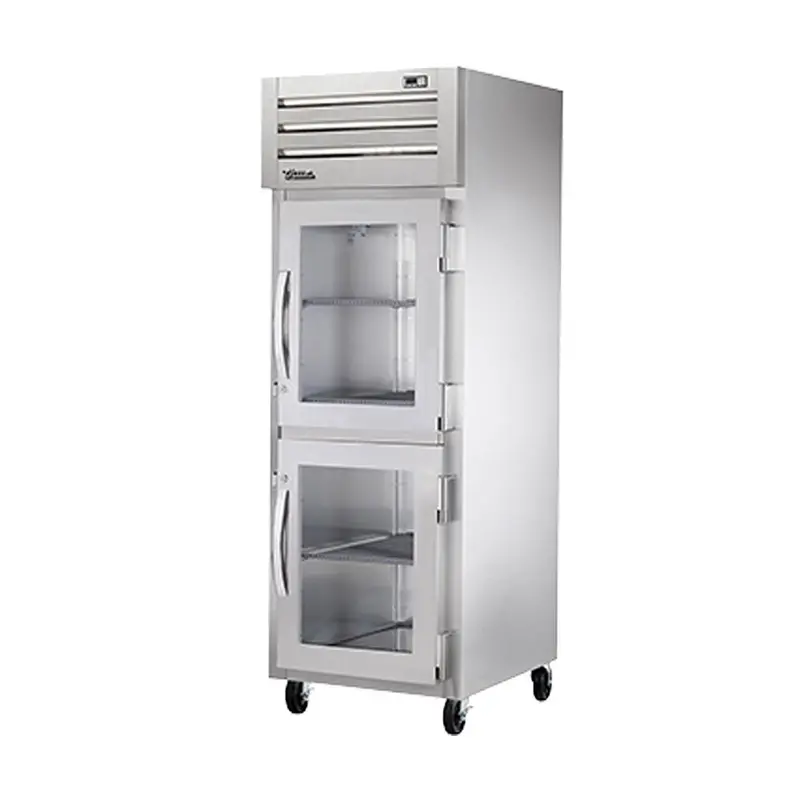 True Sta1R-2Hg Half-Door Glass Reach-In Refrigerator (Spec Series) 1
