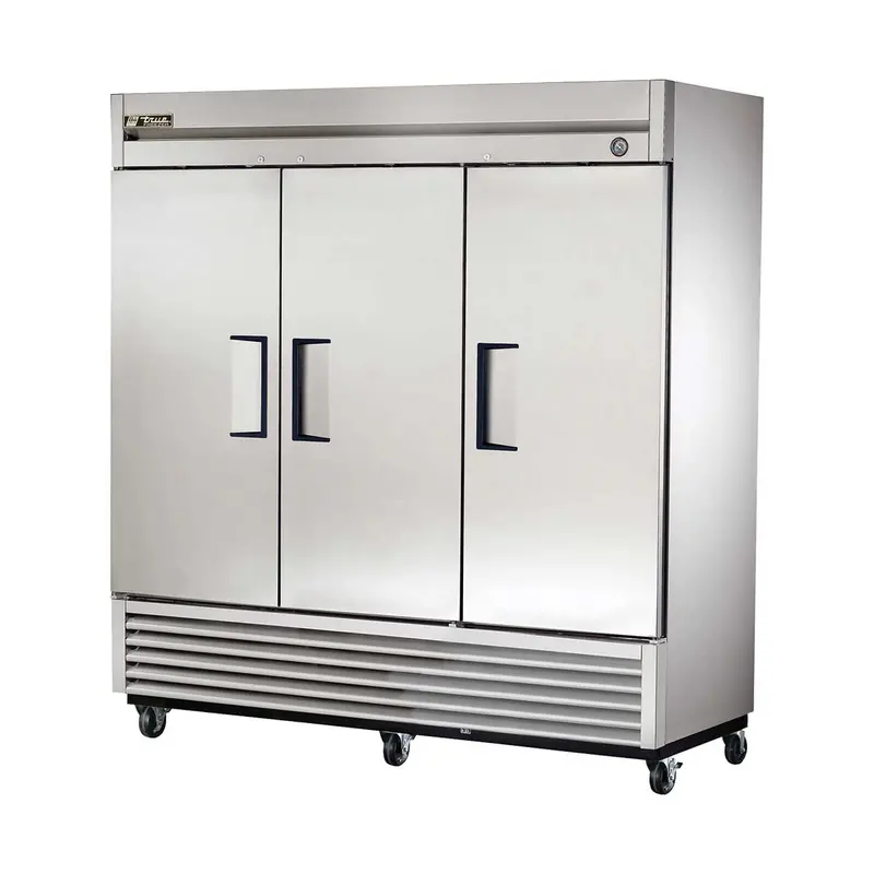 True T-Series 72-Inch Solid-Door Reach-In Freezer — Triple-Section Model (T-72F) 1