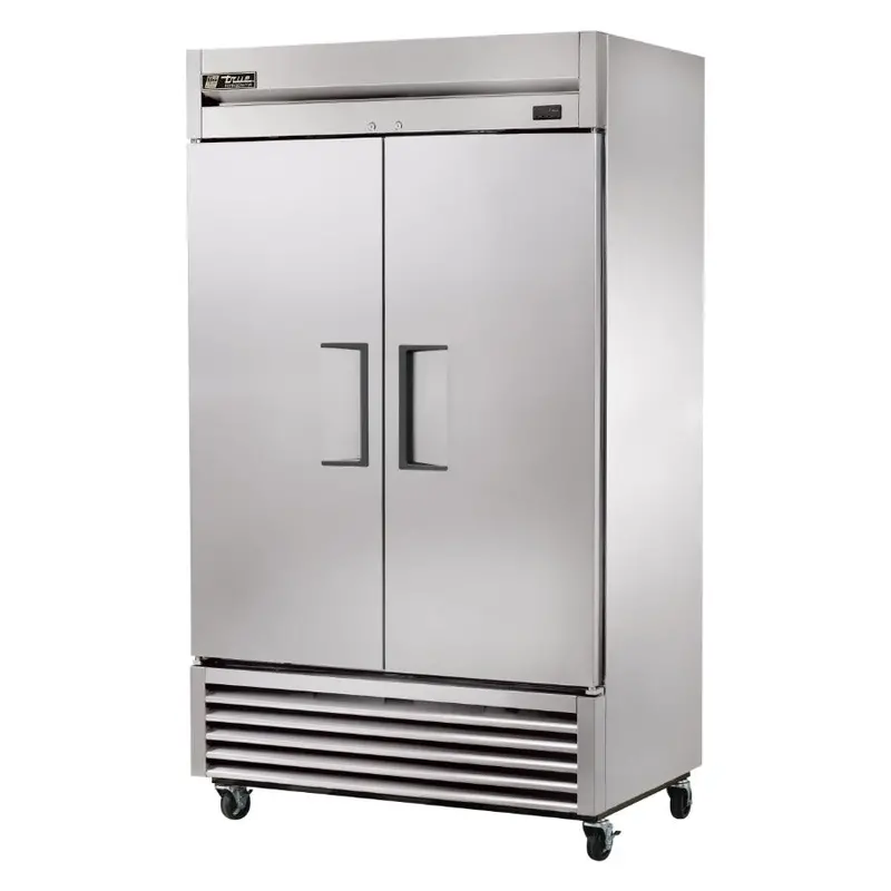 True T-Series Solid-Door Reach-In Refrigerator – Two-Section, 43 Cu. Ft., High-Efficiency Hc Refrigerant 1