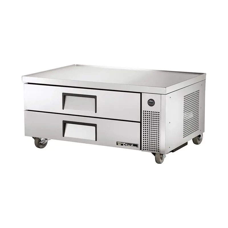 True Trcb-52 V-Edge Two-Drawer Refrigerated Chef Base – 52 Inches 1