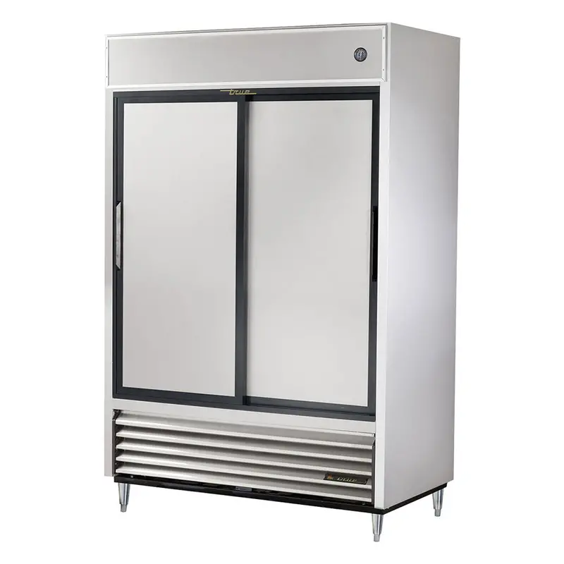 True Tsd-47 Dual-Section Sliding-Door Refrigerator – Solid-Door Commercial Cooler 1