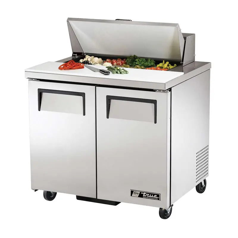 True Tssu-36-08 36-Inch Stainless Steel Refrigerated Prep Table For Sandwiches And Salads 1