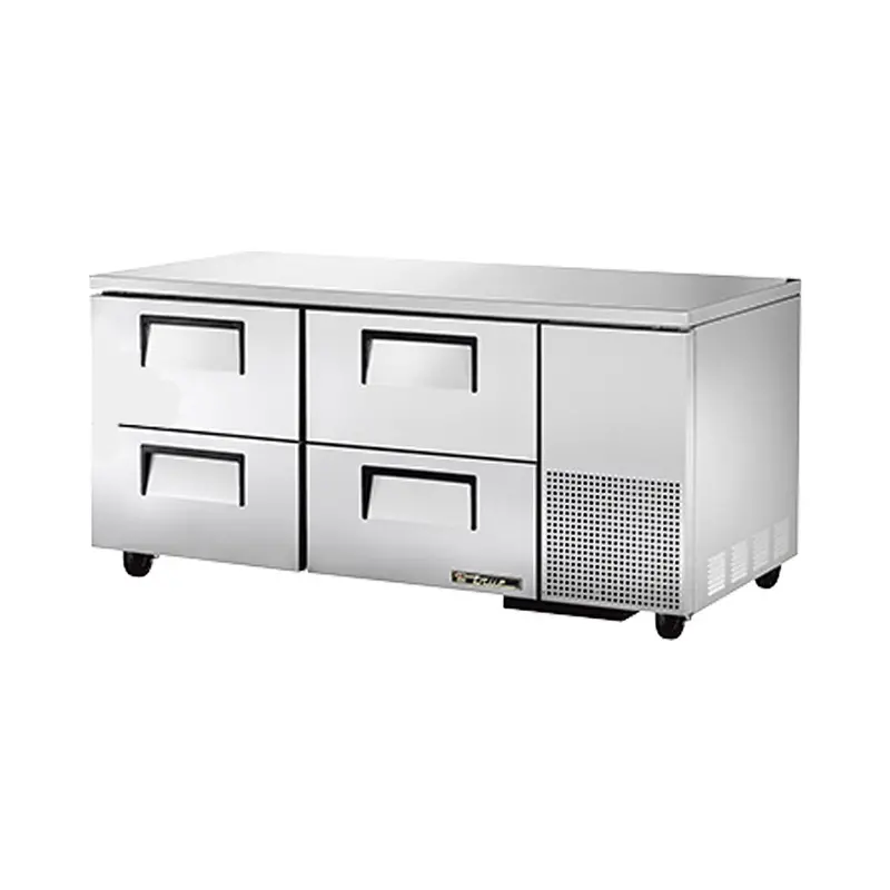 True Tuc-67D-4 Deep Undercounter Refrigerator – Four-Drawer Layout, 67-Inch Height 1