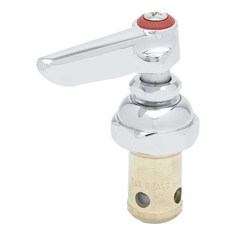 T&S Brass 002712-40M Eterna Right-Hand Hot Lever Handle Spindle 1