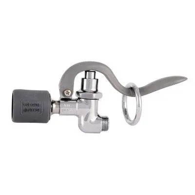 T&S Low-Flow Spray Valve: 1.07 Gpm, Grey Housing With Hold-Down Ring 1
