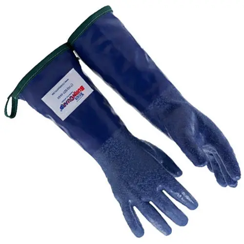 Tucker Safety Nitrile Utility Glove – Large, 14-Inch Green Pair For General Tasks 1