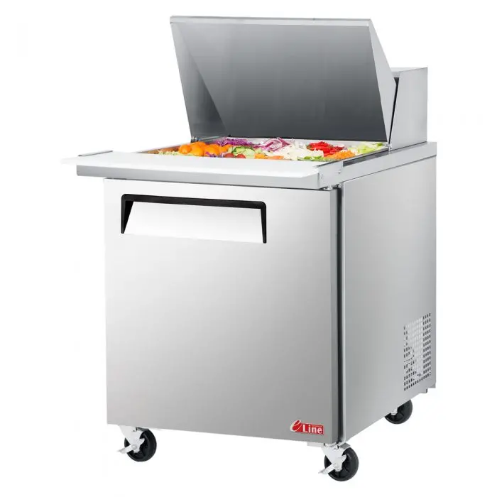 Turbo Air Est-28-12-N6-V Single-Door Mega Top Refrigerated Work Surface 1