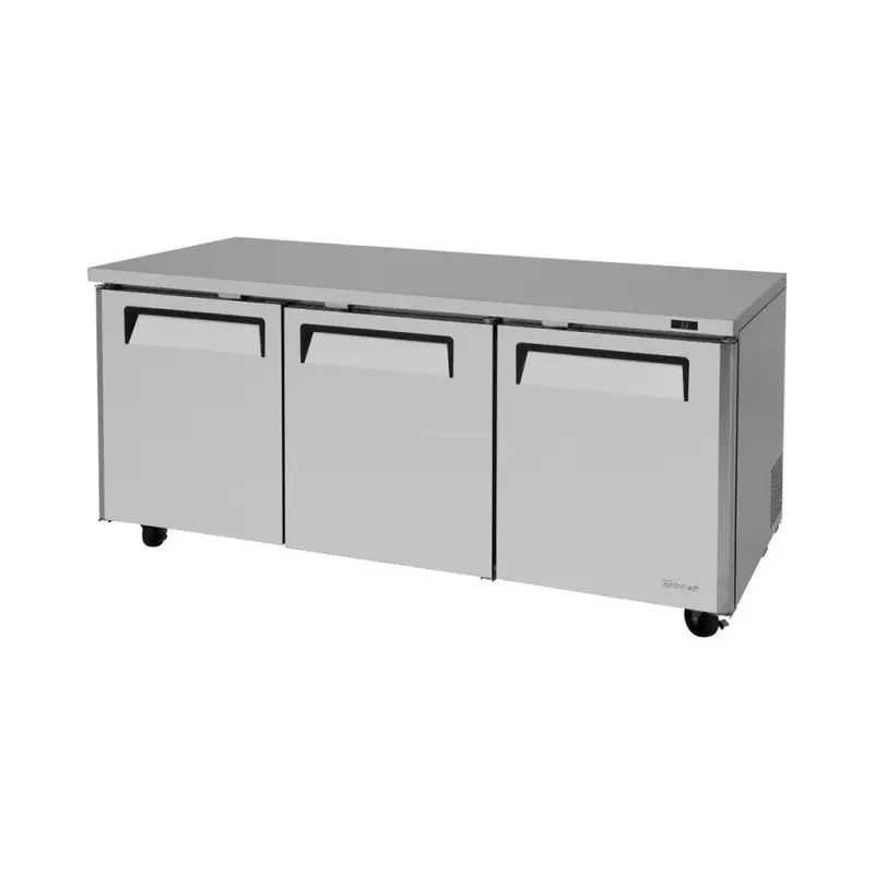 Turbo Air Mur-72-N M3 Series 72" Triple-Door Undercounter Refrigerator 1
